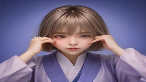 视频封面：绿帽淫妻词条专题分析，屏幕上显示搜索印象量371次的数据图表